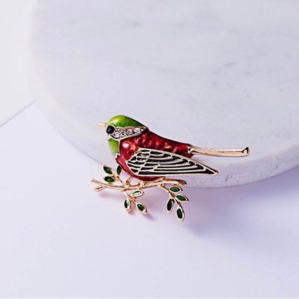 Bird Brooch - Picture 3 of 5
